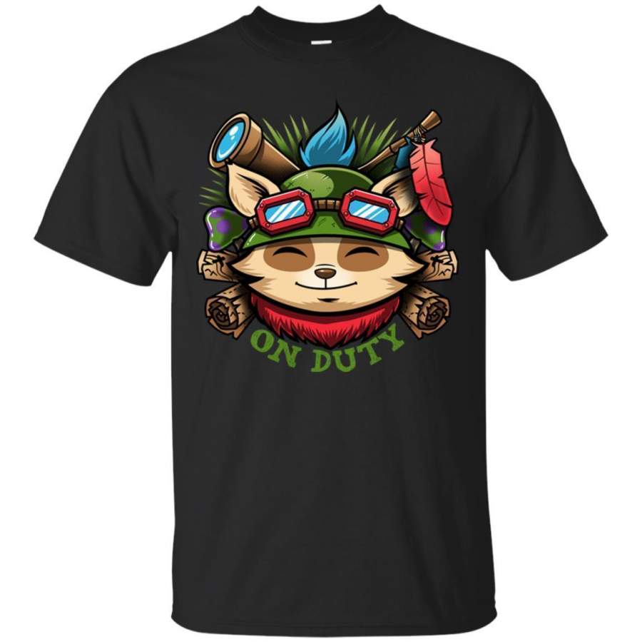 Teemo On Duty LOL T-Shirt