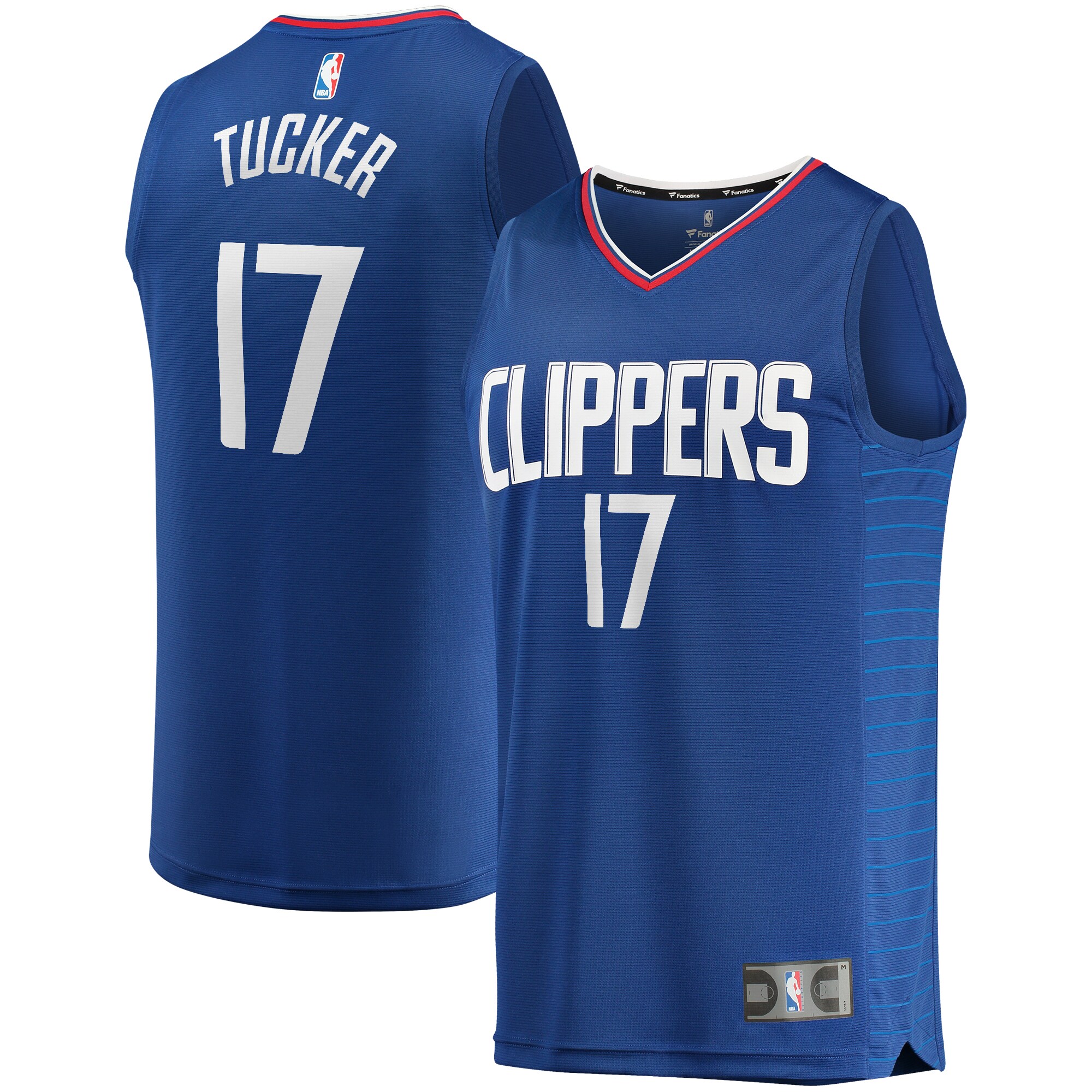 PJ Tucker LA Clippers Branded Youth Fast Break Player Jersey – Icon Edition – Royal