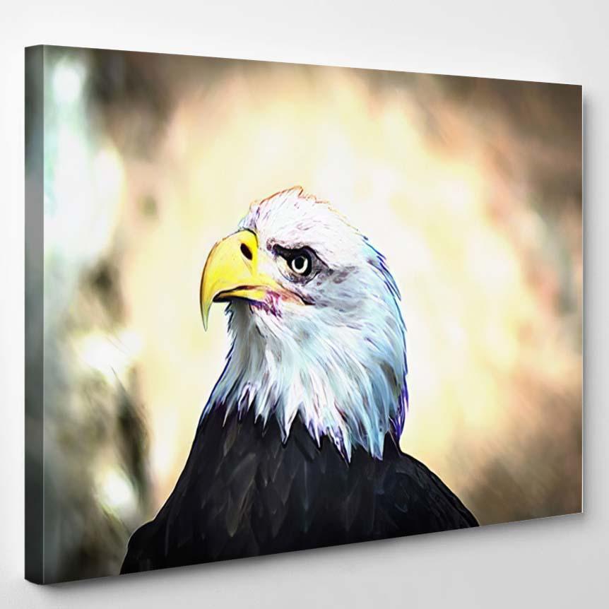 White Eagle 1 – Eagle Animals Canvas Print