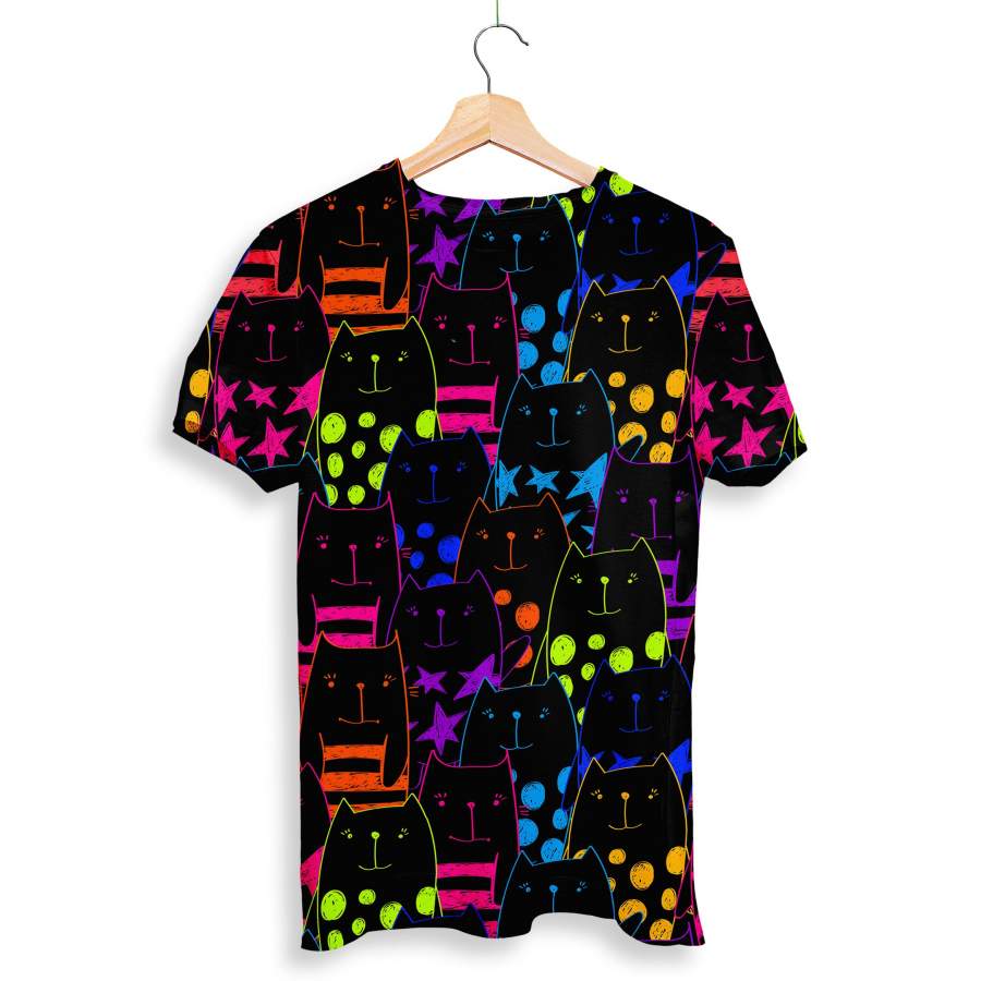 Pet Animal Cat Neon T-shirt