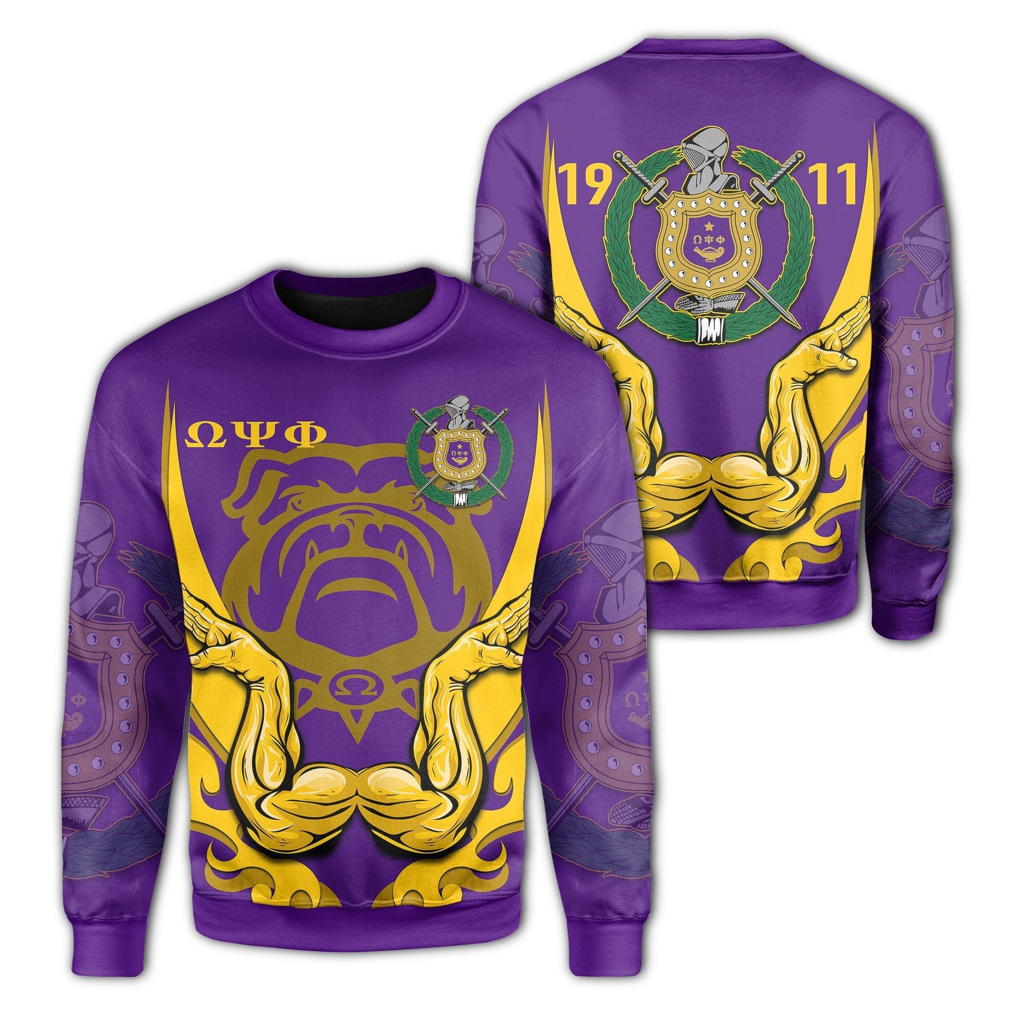 Fraternity Sweatshirt – Omega Psi Phi Fraternity Pullover0