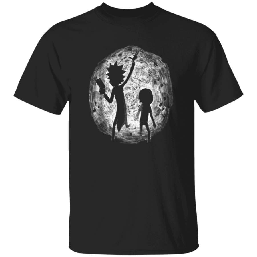 Mademark x Rick and Morty – Portal Hand Drawing T-Shirt