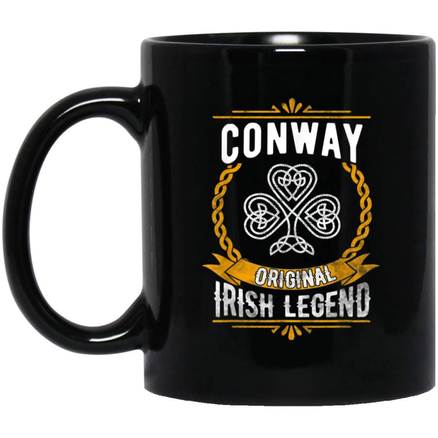 Conway Irish Surname Mug Vintage Celtic Legend