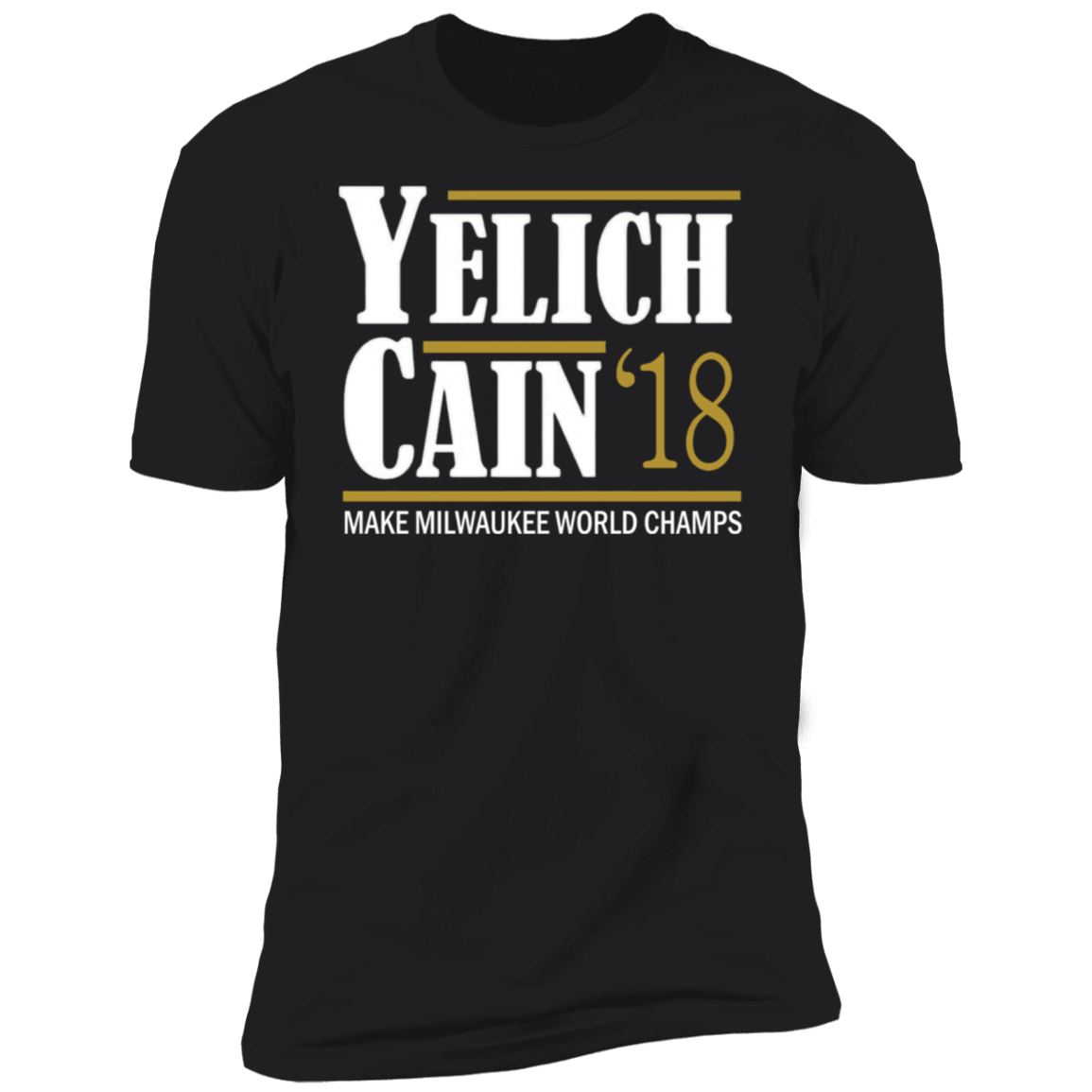 Christian Yelich Shirt Lorenzo Cain Milwaukee Brewers Baseball Men’S Premium T-Shirt