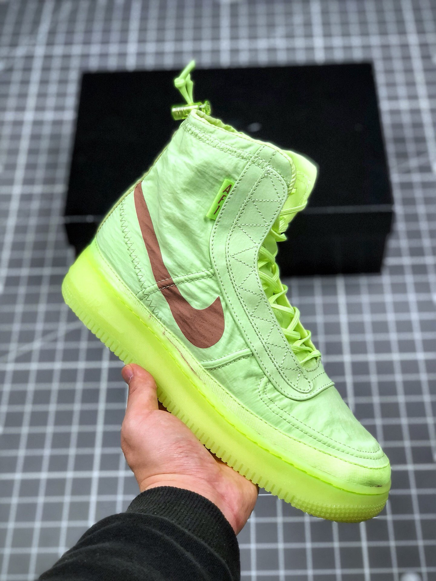 Nike Air Force 1 High Shell Volt BQ6096-700 5340575