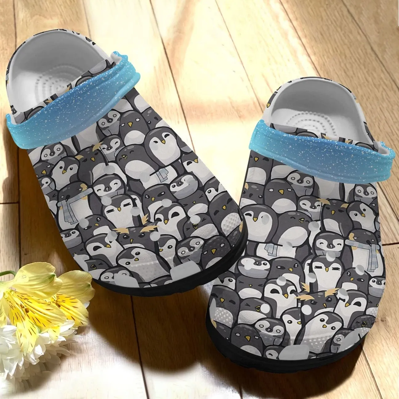 Penguin Cute Personalized Clog Custom Crocs Comfortablefashion Style Comfortable For Women Men Kid Print 3D 3D