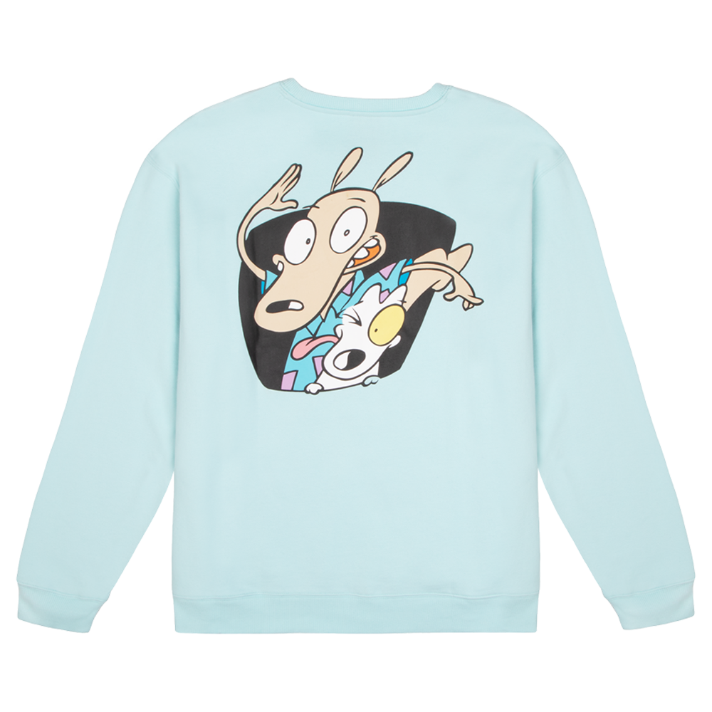 Rocko’S Modern Life Crew Neck Sweatshirt