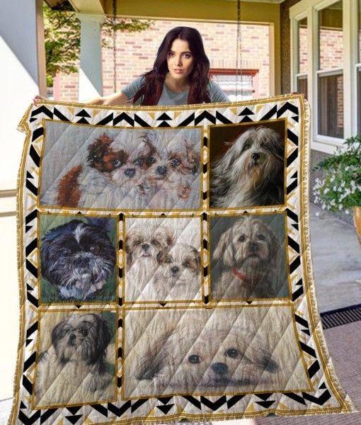 Puppy Quilt Blanket Phqd05001