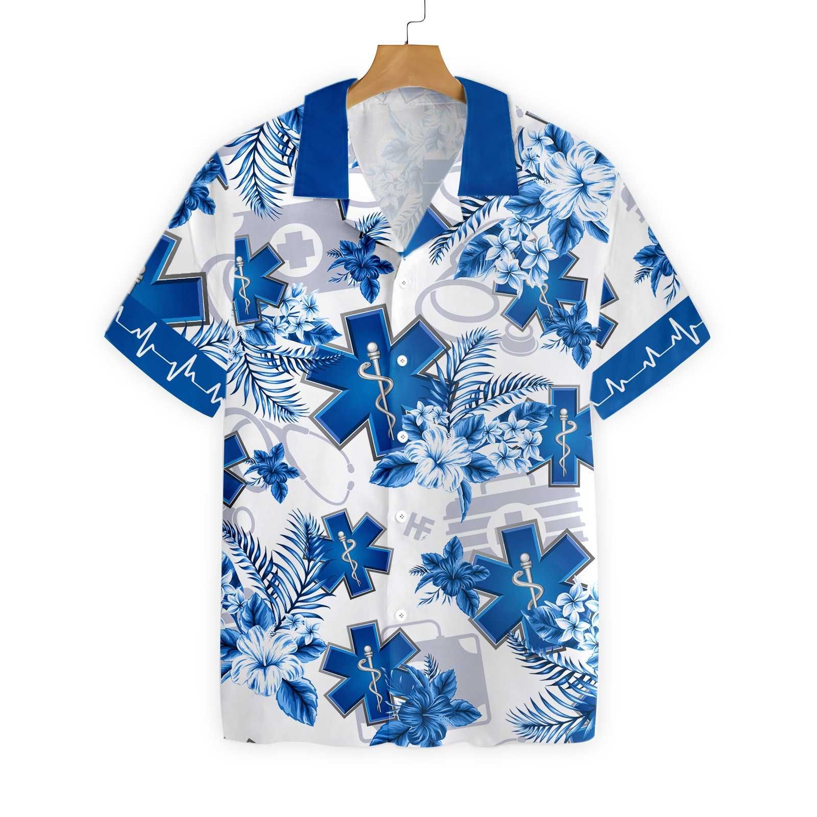 Beach Shirt Felacia [Hawaii Shirt] Paramedic Name Custom -Zx14324