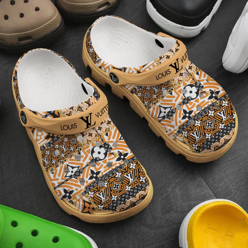 Lv Crocs- Special Gift For Crocs Lovers- Hot Sale 2023 – Vu01976