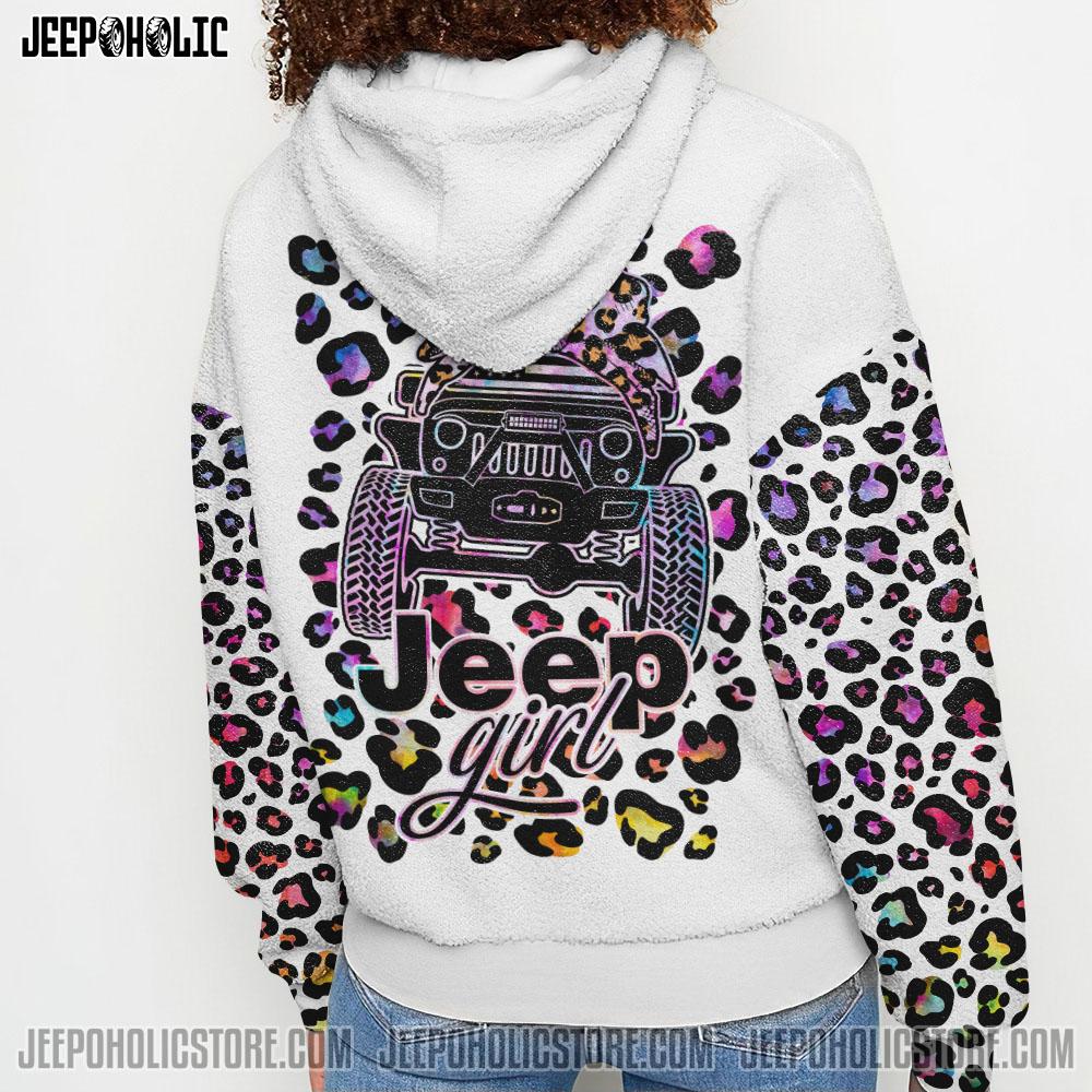 Jp Girl Leopard Half Zip Borg Hoodie – Tlno0511212