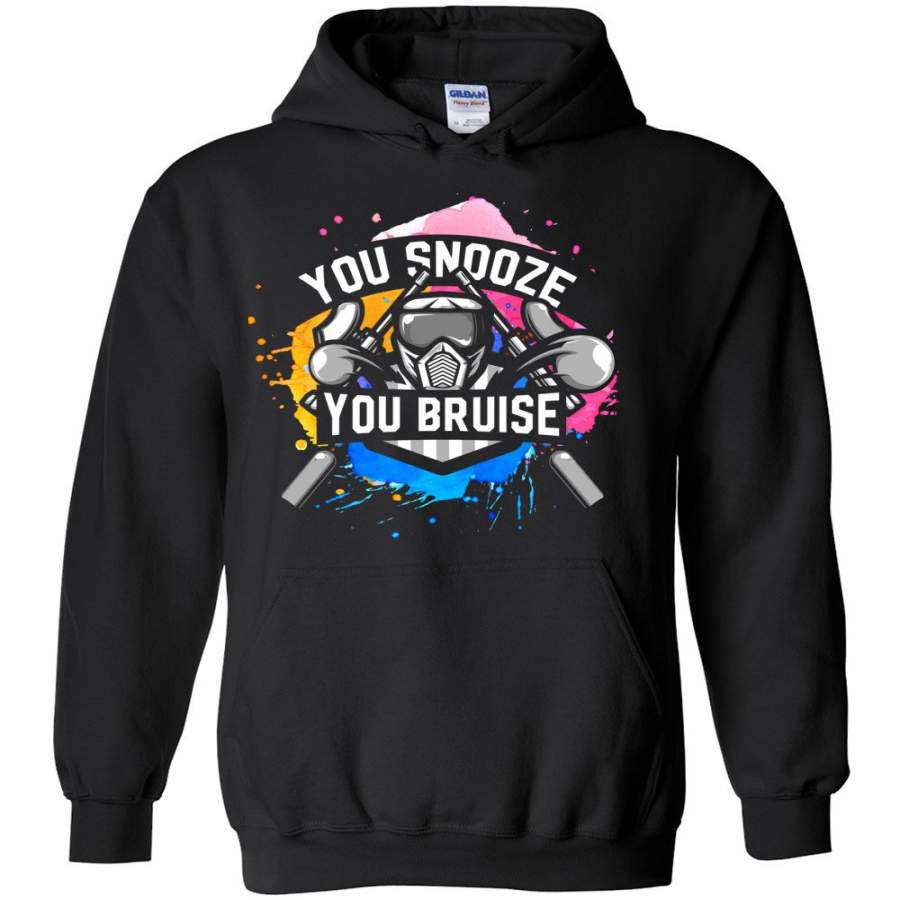 You Snooze You Bruise – Paintball Hobbies Hoodie