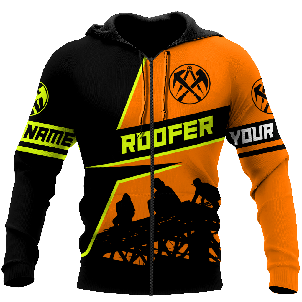 Roofer Man – Personalized Name 3D Hoodie Shirt LAM