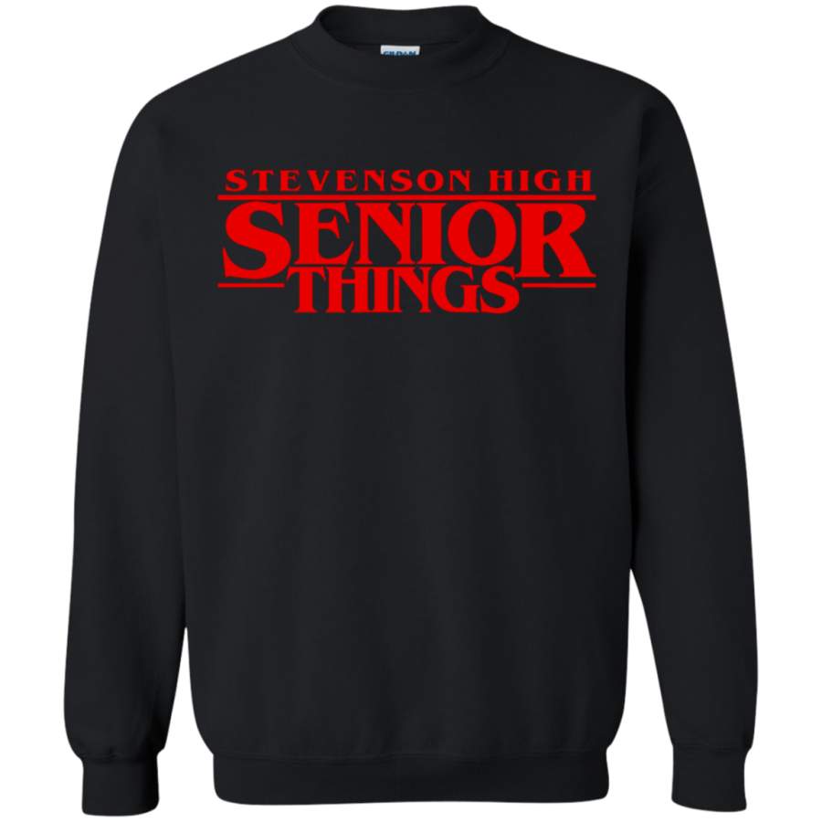 AGR Stevenson High Senior Things Stranger Things Sweatshirt