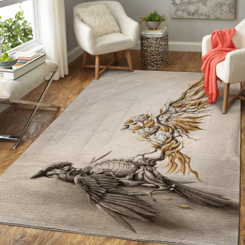 Rebirth – Wild Animals Area Rug Carpet