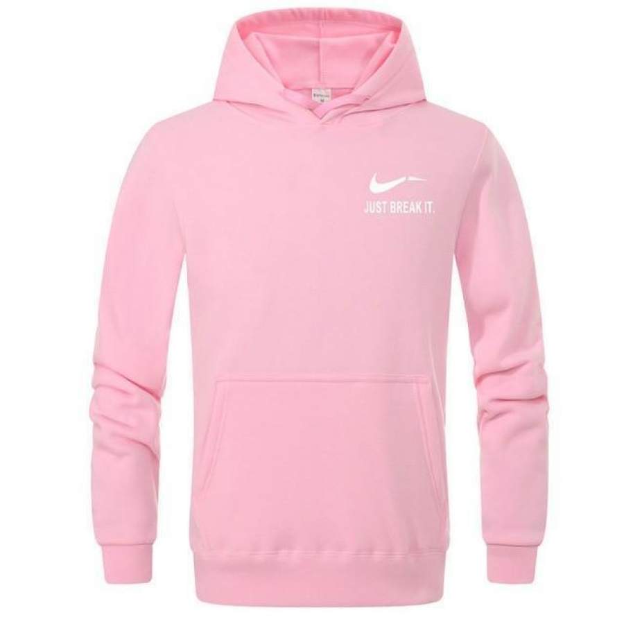 Men’S Sweatshirt 2018 Hoodies Men Sweatshirt Long Sleeve Pullover Hooded Sportswear Men’S JUST BREAK IT Hoody Tracksuit