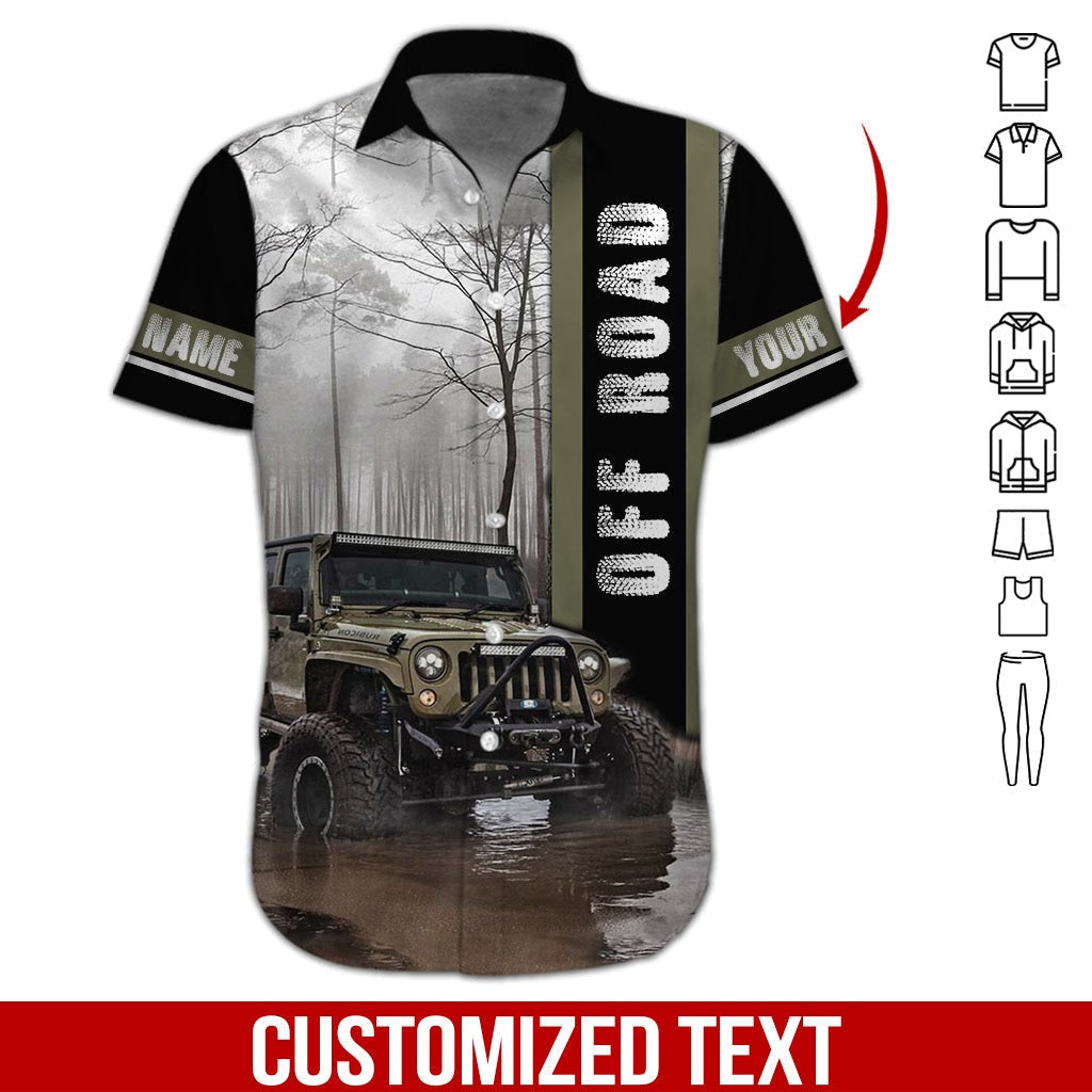 Amazing Off Road Custom Name Hawaii Shirt For Men And Women Ha102478