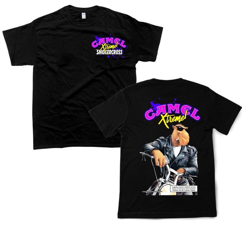 Camel Motorcycle Active Supercross Extreme T-Shirt, Shirt for Men, Classic Cotton Top