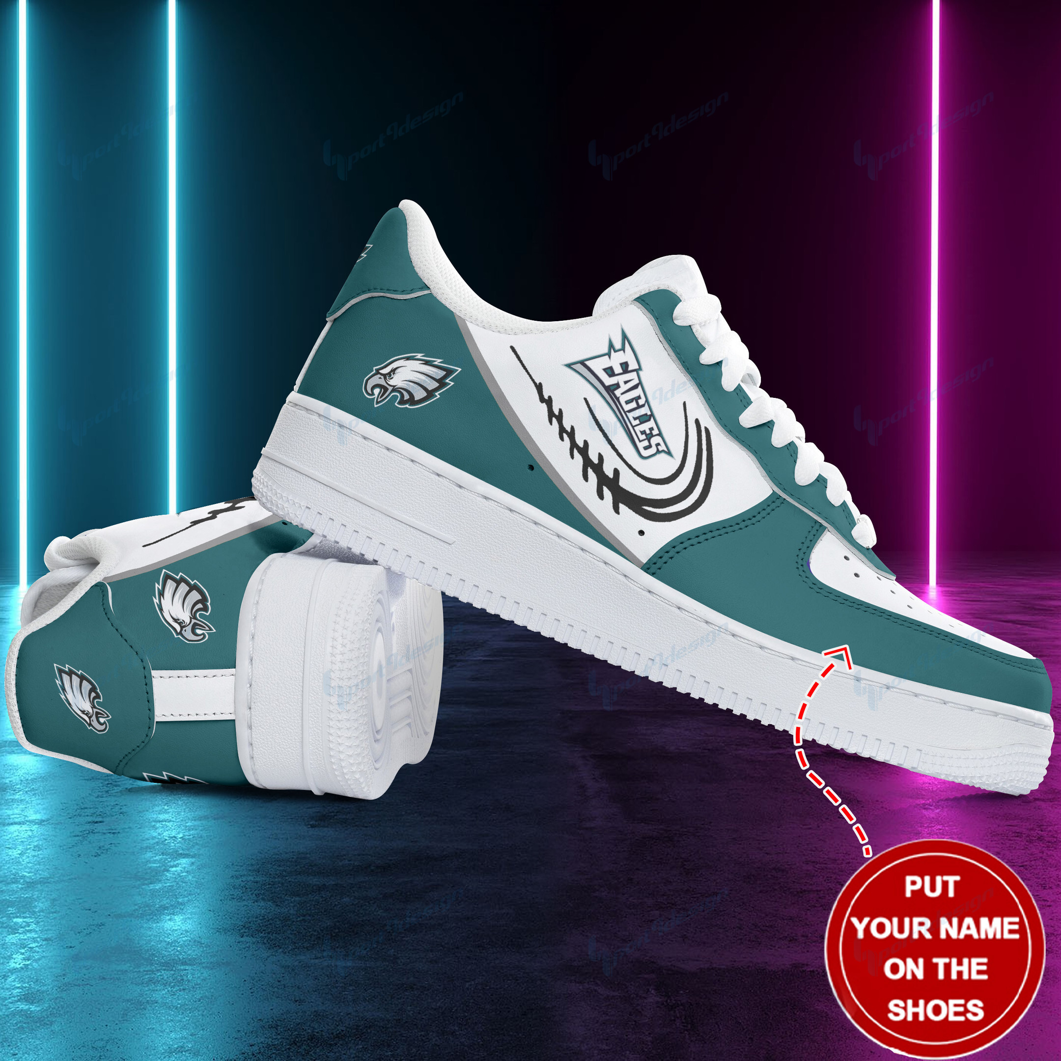 Philadelphia Eagles Shoes 348