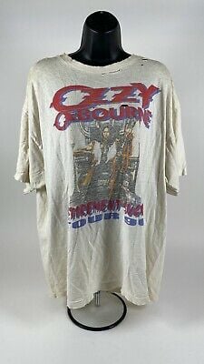 Vintage Ozzy Osbourne Retiret Sucks Tour 1996 Concert T-shirt 2680