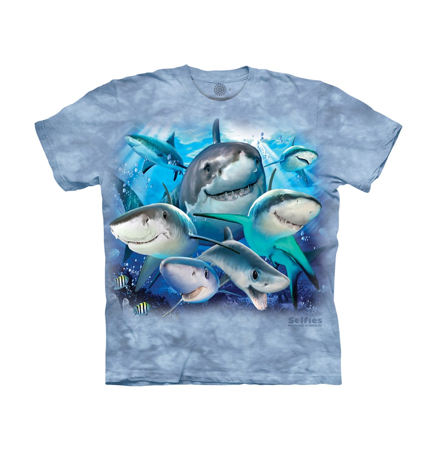 Sharks Selfie – Kids’ Unisex T-Shirt