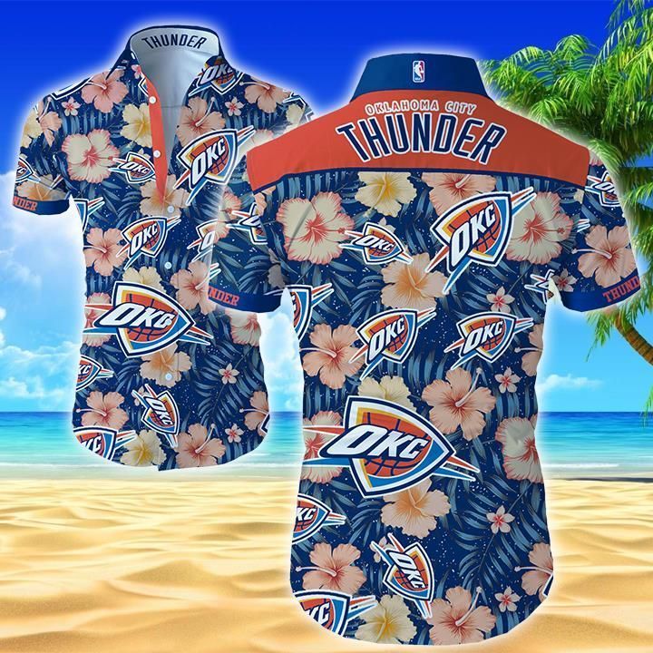 Oklahoma City Thunder Hawaii Shirt Ha89026