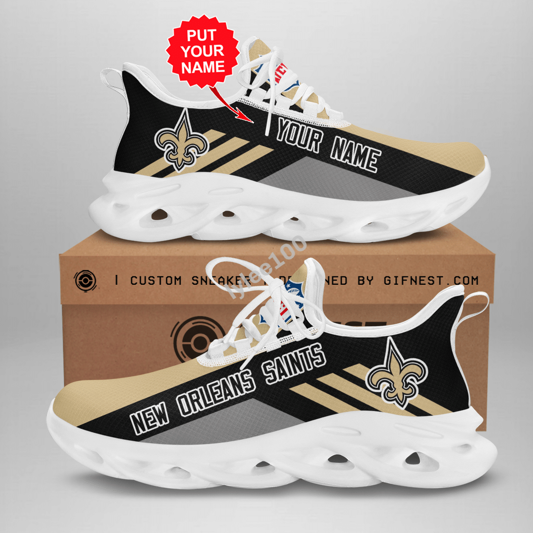 New Orleans Saints Max Soul Sneakers, Sports Shoes, Shoes For Men And Women Wh289