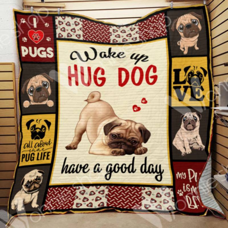 Pug Dog Blanket DCB0301 69O51