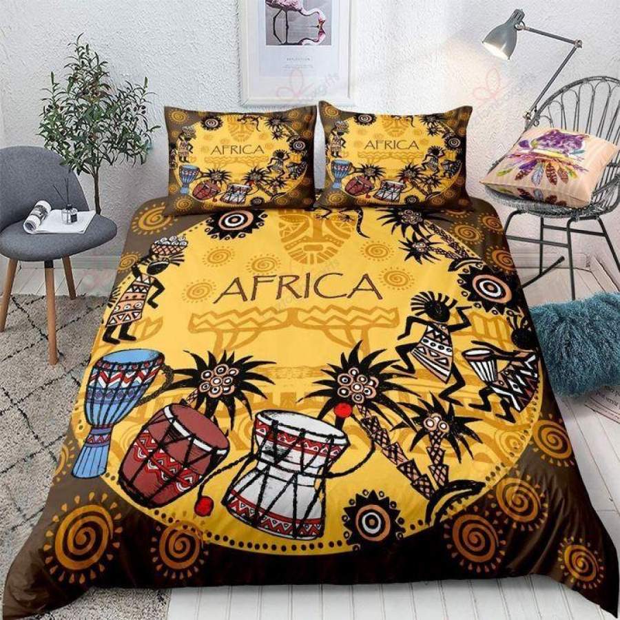 Africa culture quilt bedding set HG62503