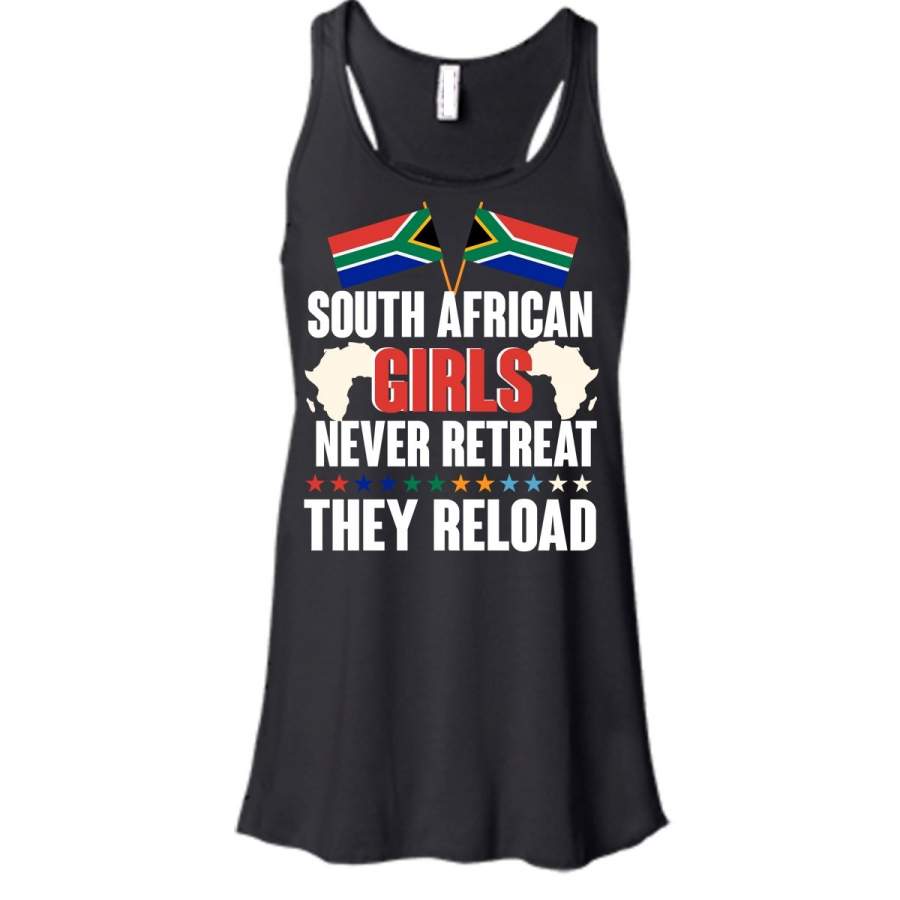 South African Girls Never Retreat T Shirt, Coolest South African Girls T Shirt, Cool T Shirt