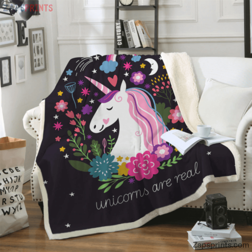 Unicorn Are Real Blanket