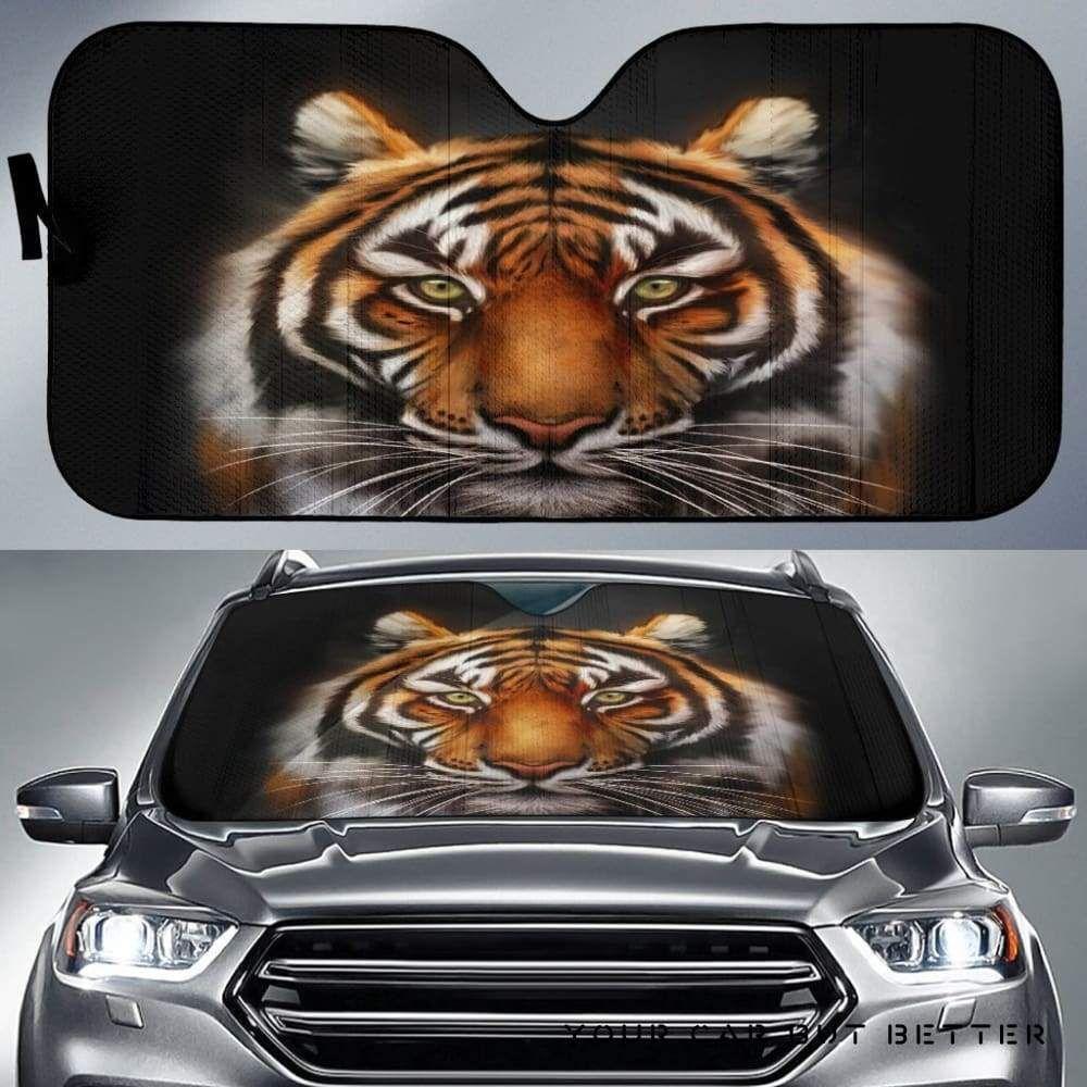 [Car Sunshade] Tiger 3d a431