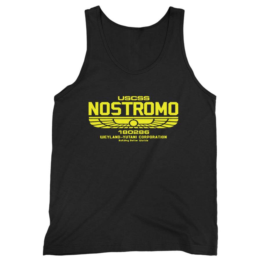 Alien Inspired Uscss Nostromo Weyland Yutani Man’s Tank Top