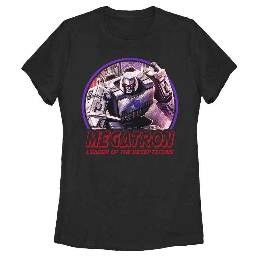 Transformers Women’s Megatron Decepticons Leader  T-Shirt