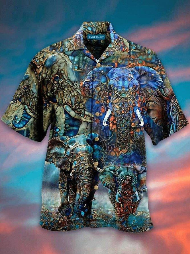 Elephant Hawaii Shirt Unisex Adult Ha46184