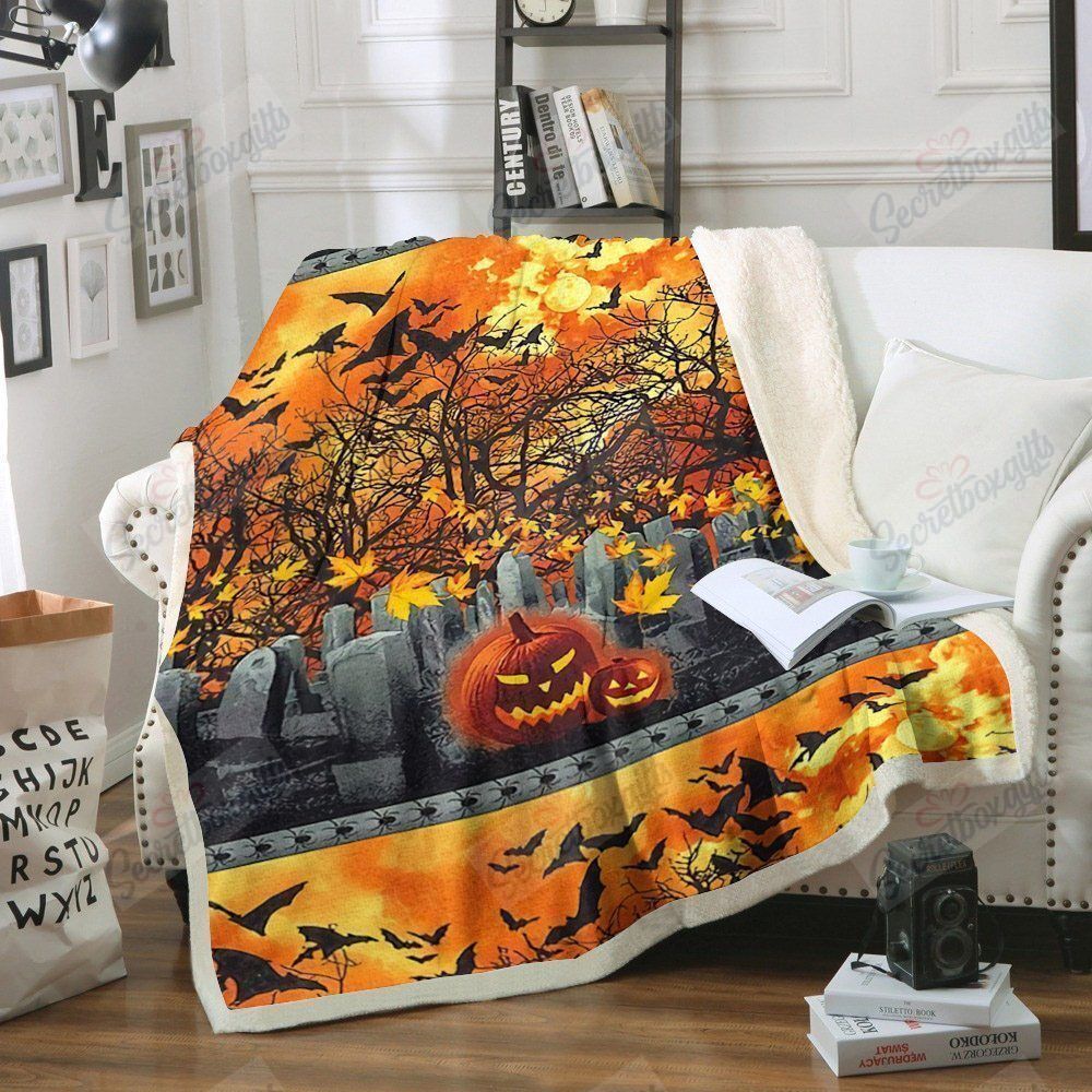 Halloween Happy Gs-Cl-Kc1507 Fleece Blanket