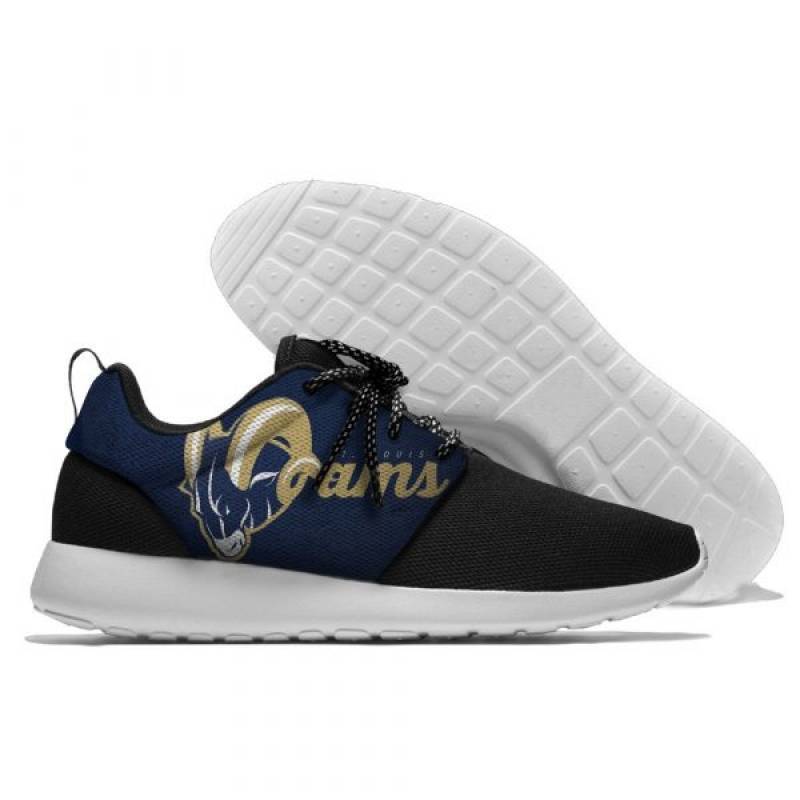 Mens And Womens Los Angeles Rams Lightweight Sneakers, Rams Running Shoes #2