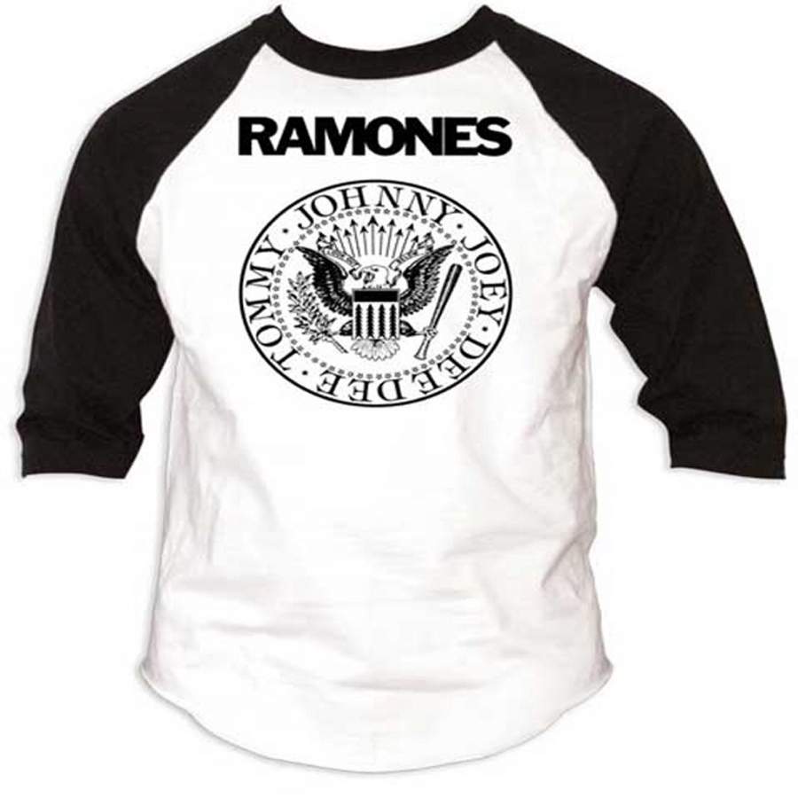 Ramones – Classic Seal – Raglan Baseball Jersey t-shirt