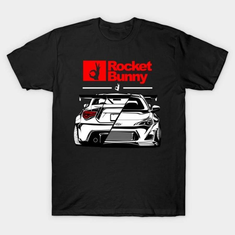 Classic Gt86 Speedhunters Frs Rocket Bunny Graphic T Shirt Fashion Men’s Tops Tee