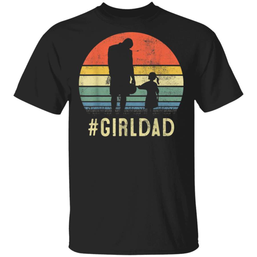 Father And Daughter Vintage GirlDad Kobe Basketball T-Shirt