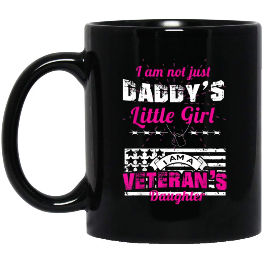 Daddys Little Girl Veterans Daughter T Shirt Mug