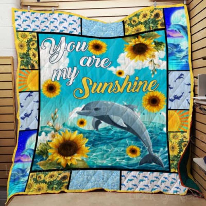 You are my sunshine, dolphin Quilt TH359d Block Of Gear™