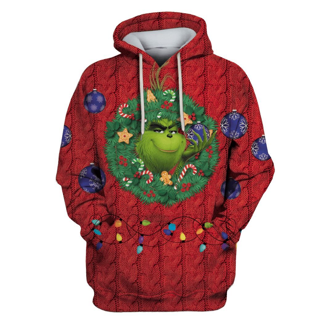 Mysticlife Grinch In Christmas Day Custom T-Shirt – Hoodies Apparel