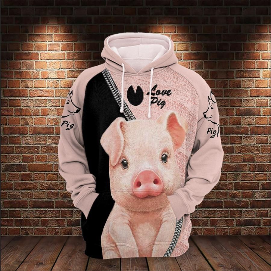 Pig Lover Farm Animal 3D All Over For Pig Lovers / DKHDTN130121