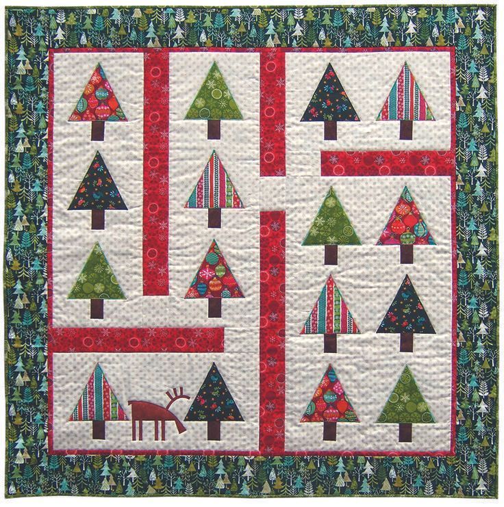 Christmas Tree Hur Quilt Cysijj