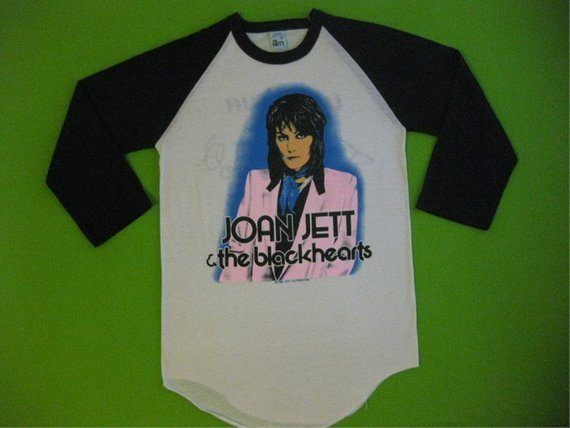 Vintage Joan Jett 1982 Tour Concert Shirt