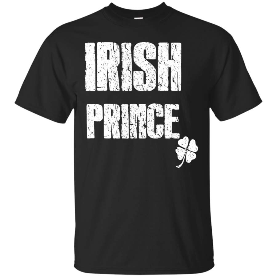 Irish Prince Shirt St Patricks Day Ireland Shamrock Clover – Men/Women T-Shirt