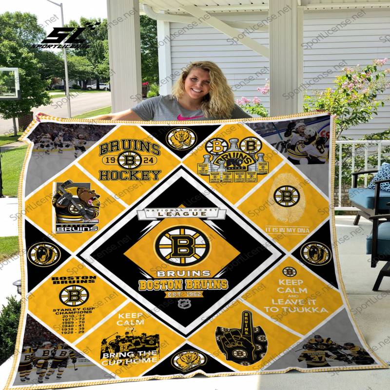 H – Boston Bruins quilt blanket