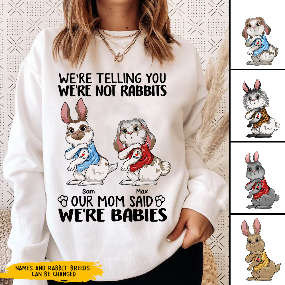 89Customized I’M A Baby Rabbit Lovers Personalized Shirt