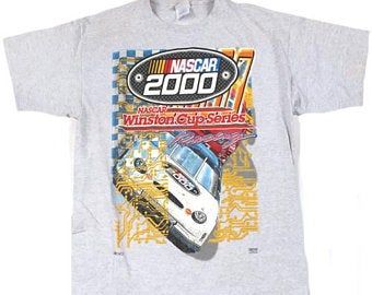 Vintage Nascar Winston Cup Series 2000 Racing T-shirt 3585